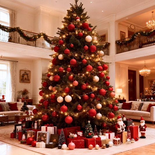 🎄 Christmas Flash Sale 🎁 49% OFF ✨ 9 PCS Vintage 8CM Velvet Christmas Balls – Colorful Hanging Ornaments for Christmas Tree