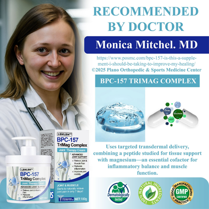 【𝑶𝒇𝒇𝒊𝒄𝒊𝒂𝒍 𝑺𝒕𝒐𝒓𝒆】LBMLBM™ BPC-157 TriMag Complex Joint Therapy Cream
