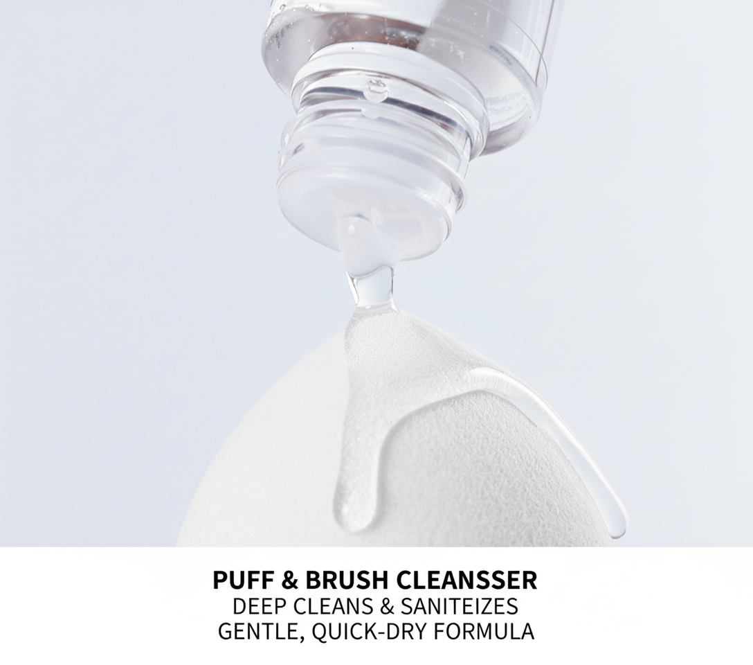 Puff & Makeup Brush Cleanser – Refresh Your Beauty Tools