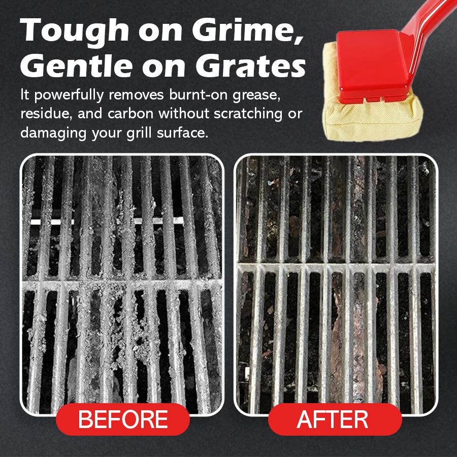 Grill Brush - World's Safest Grill Brush - No Harmful Wire Bristles