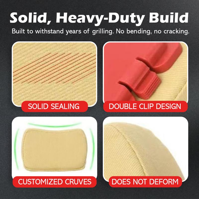 Grill Brush - World's Safest Grill Brush - No Harmful Wire Bristles