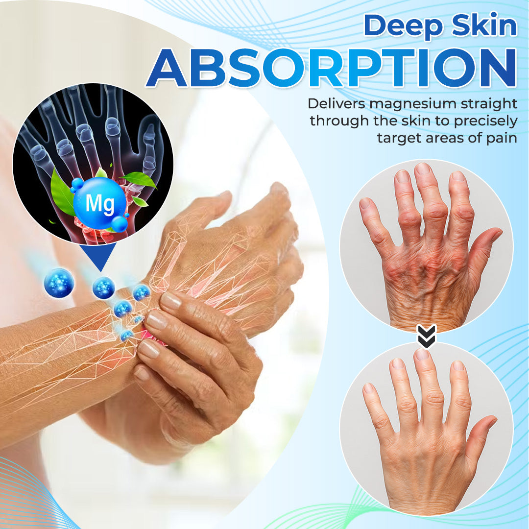 ✅ Mayo Clinic Approved: Seurico™ Magnesium Pain & Bone Healing Cream – Fast Relief for Neuropathy, Arthritis, Muscle Spasms & Injuries