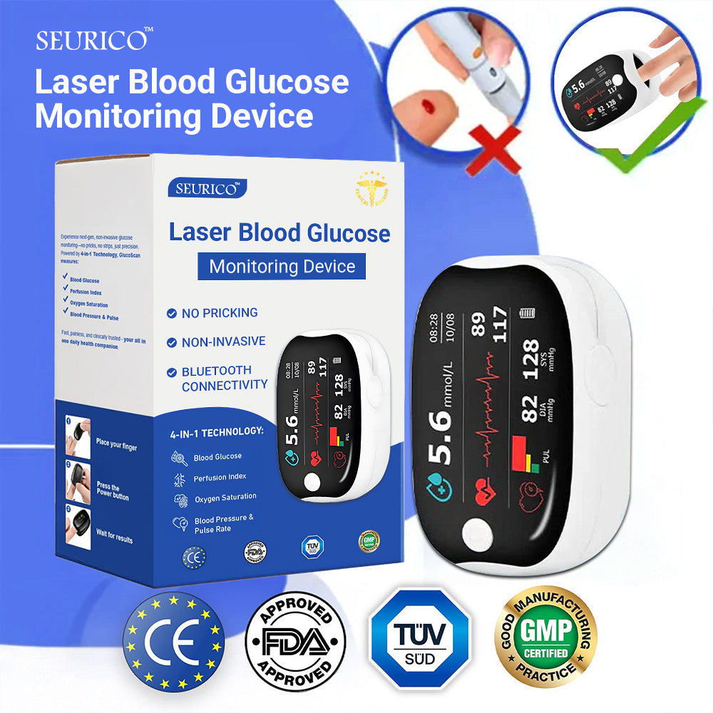 💥 2025 Limited 70% ️OFF  Seurico™ Non-invasive Laser Blood Glucose Monitoring Device