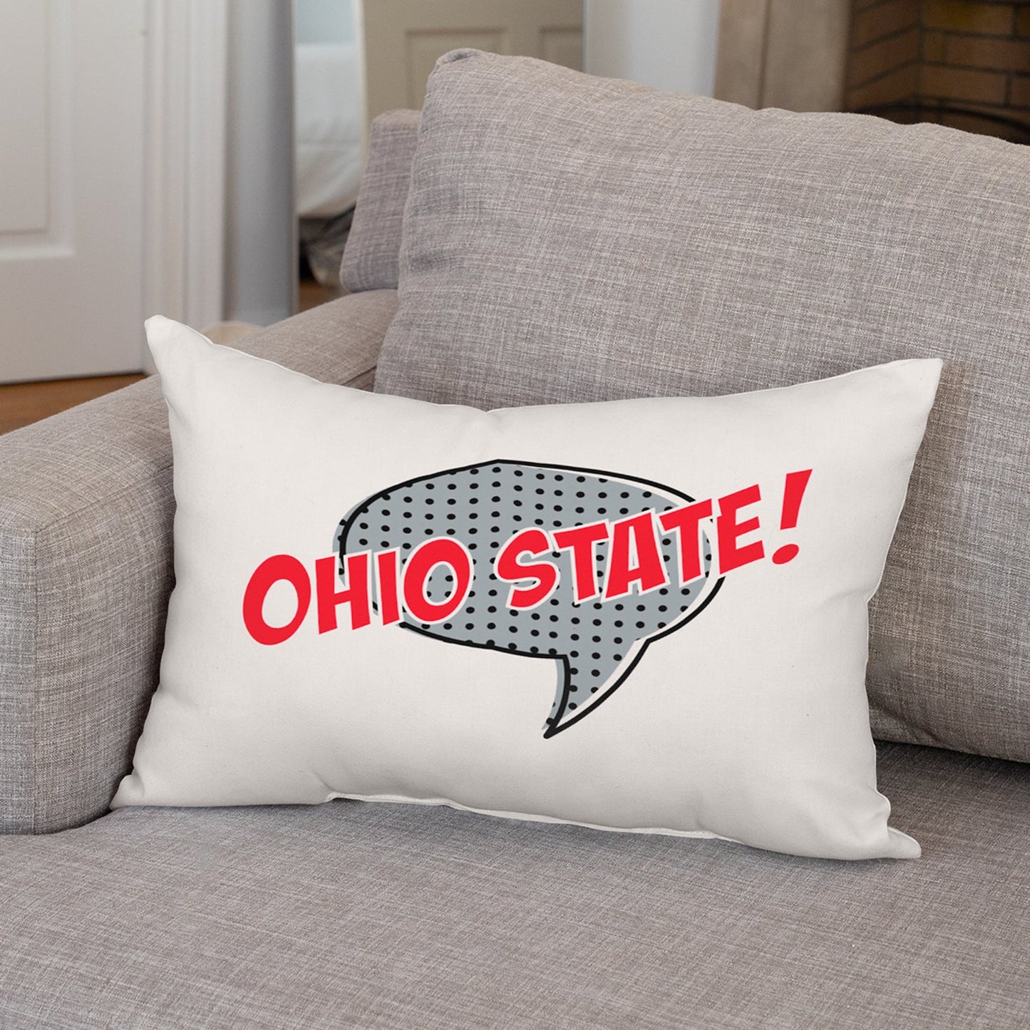 Ohio State, College! Pillow