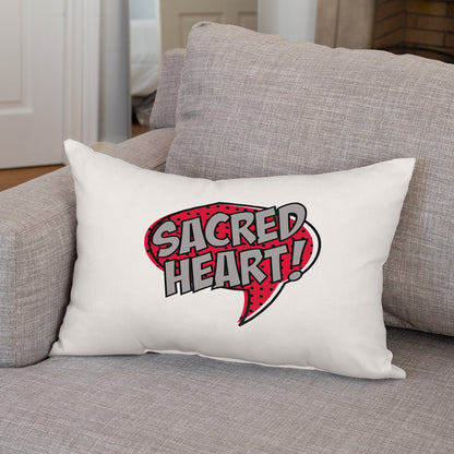 Sacred Heart, College! Pillow