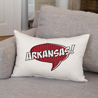 Arkansas, College! Pillow