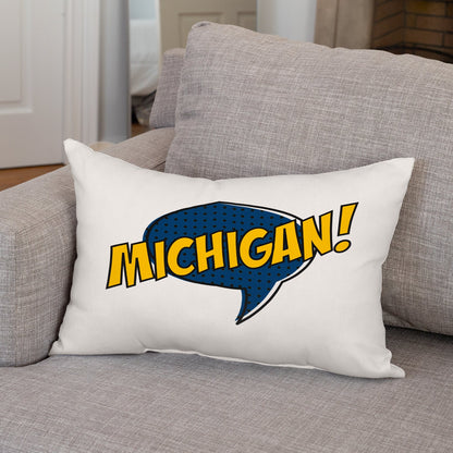 Michigan, College! Pillow