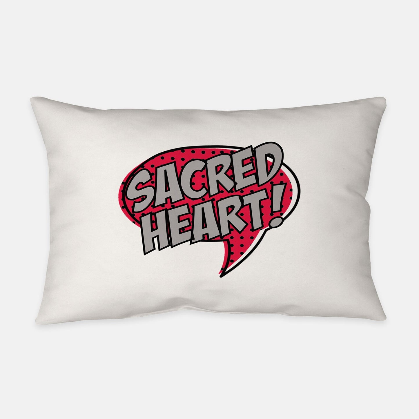 Sacred Heart, College! Pillow