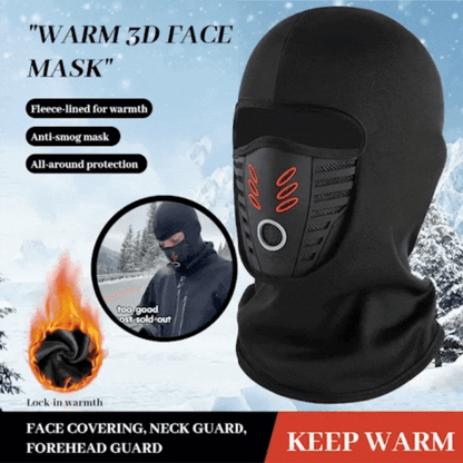🔥Hot Sale 49% OFF🔥❄️Balaclava Ski Face Mask Winter Windproof Warm Mask 3D Design Breathable Bandana