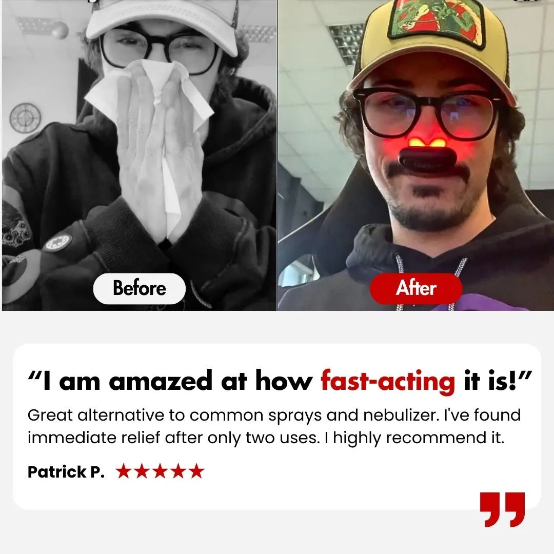 Vasculear™ Red Light Nasal Therapeutic Apparatus