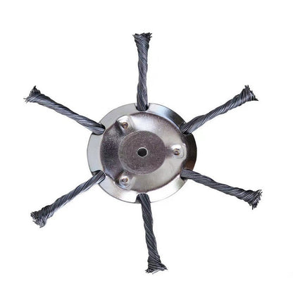 6 inch Steel Wire Brush Cutter Trimmer Head
