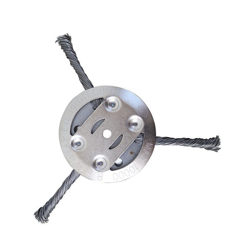 6 inch Steel Wire Brush Cutter Trimmer Head