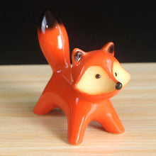 Smart Ceramic Fox Craft for Home Decor