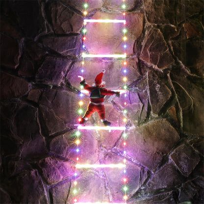 🎅Christmas Flash Deal 🎁 65% OFF ✨ Christmas Decorative Ladder Lights – 4-in-1 Glowing Ladder That Shines Bright!
