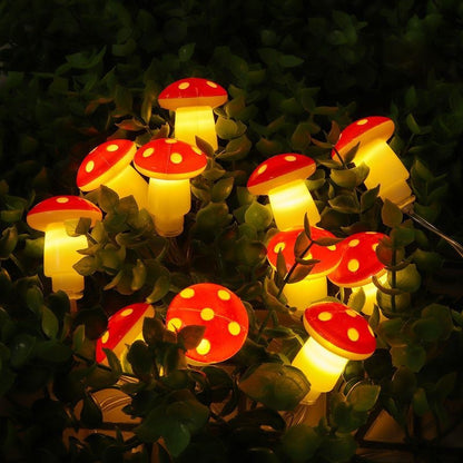 🍄Mushroom Garden Lights, Brighten Your Garden Fairytale — A Must-Have For Lawns, Patios & Holiday Atmosphere!