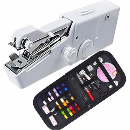 Handheld Sewing Machine Cordless Portable Electric Stitching Device