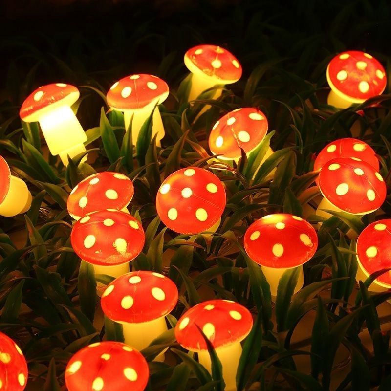 🍄Mushroom Garden Lights, Brighten Your Garden Fairytale — A Must-Have For Lawns, Patios & Holiday Atmosphere!