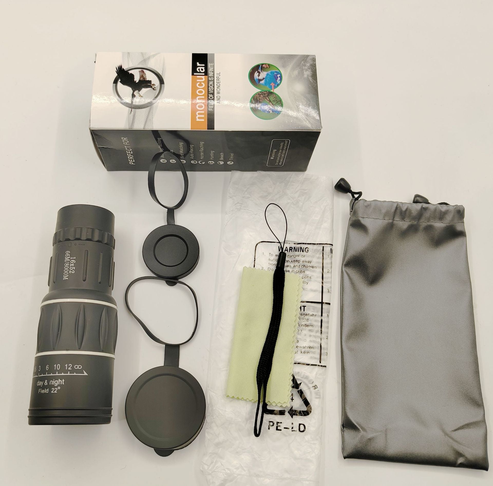 16X52 Standard Version + Dust Cover