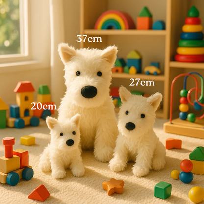 West Highland White Terrier Westie Stuffed Plush Dog