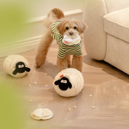 Cute Lamb Dog & Cat Snuffle Toy