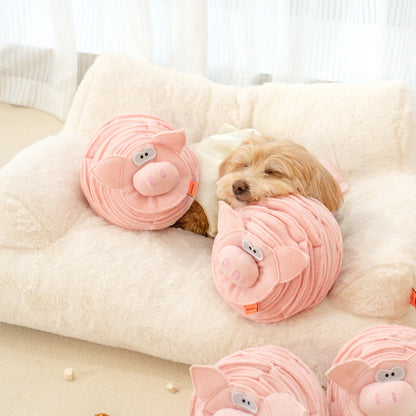 Pink Piggy Dog & Cat Snuffle Toy