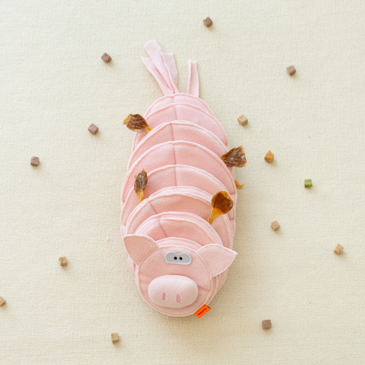 Pink Piggy Dog & Cat Snuffle Toy
