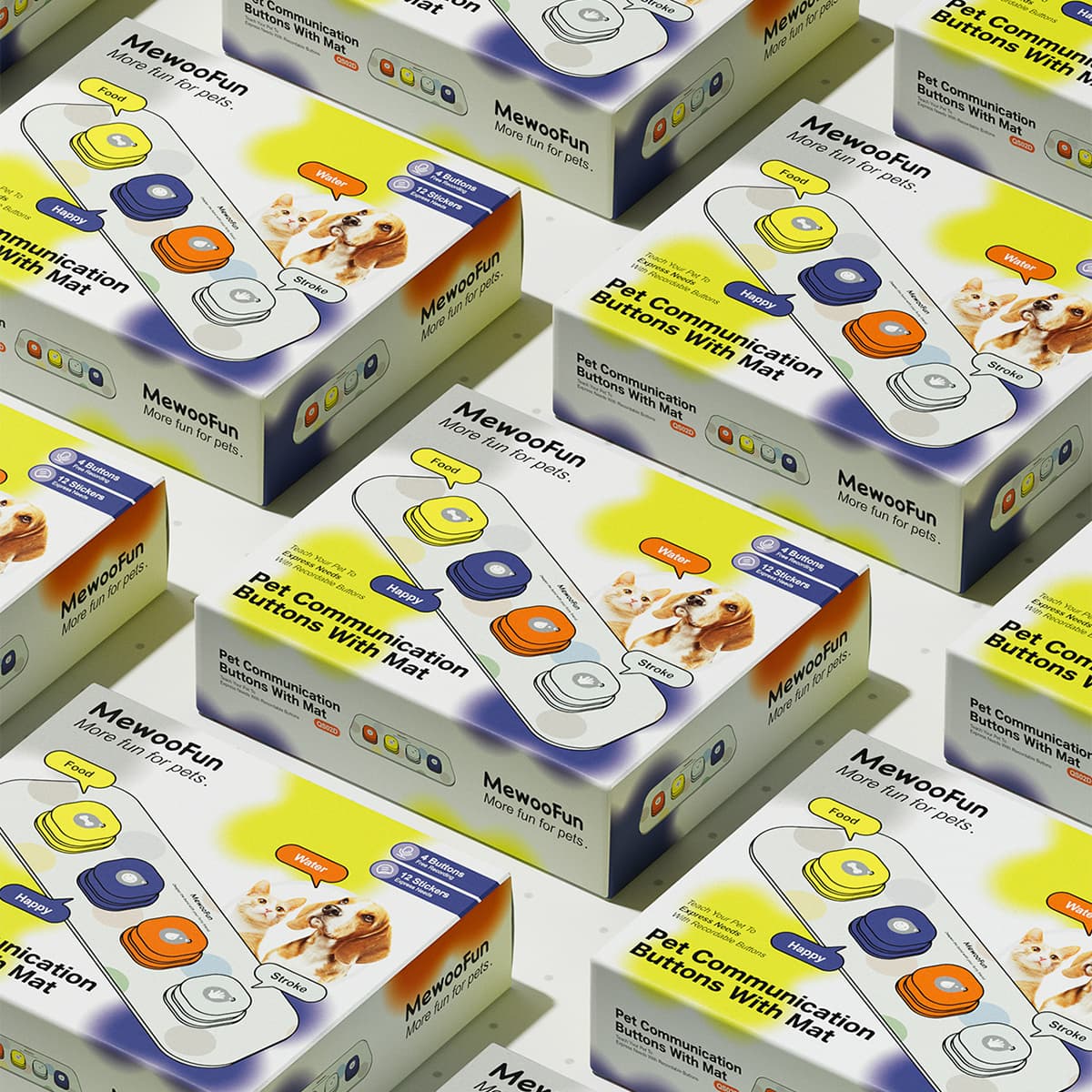 Polka Dot Talking Buttons 4 Pack