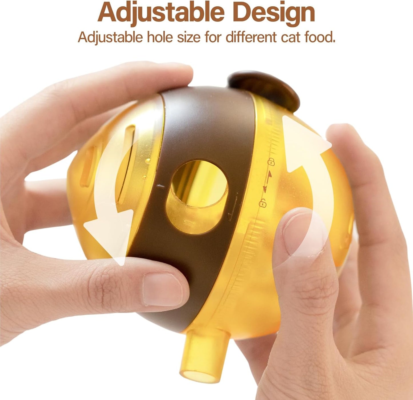 Bee Slow Feeder and Feather Toy