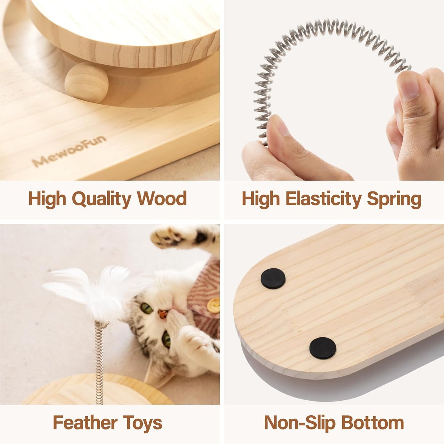 Bee Slow Feeder and Feather Toy