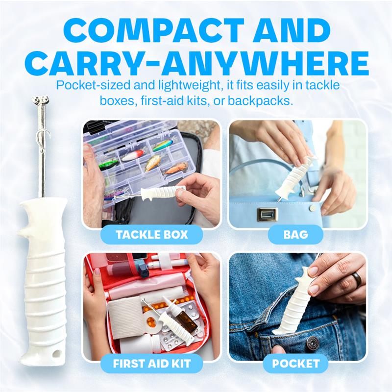 AquaGuard™ Quick Release Fish Hook Extractor