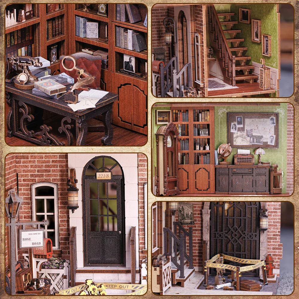 DIY Book Nook Kit | Rose Detective Agency