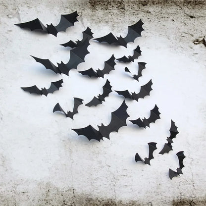 20Pcs 3D Bat Wall Stickers