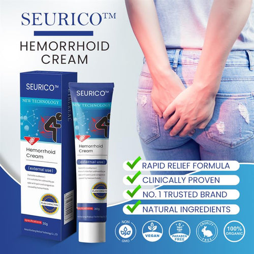 Seurico™ Herbal Hemorrhoid Treatment – Soothes Swelling and Reduces Discomfort in Days