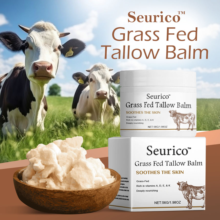 🤍Seurico™ Grass Fed Tallow Balm - 100% Natural Solution for Radiant Skin