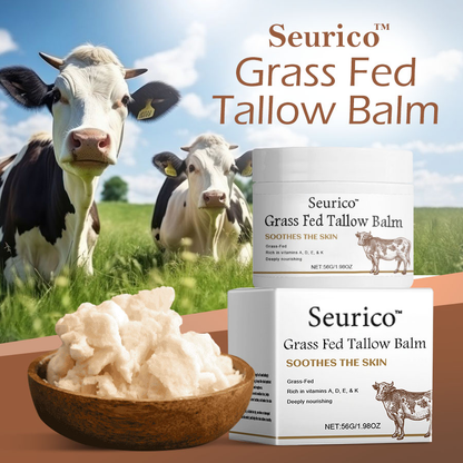 🤍Seurico™ Grass Fed Tallow Balm - 100% Natural Solution for Radiant Skin