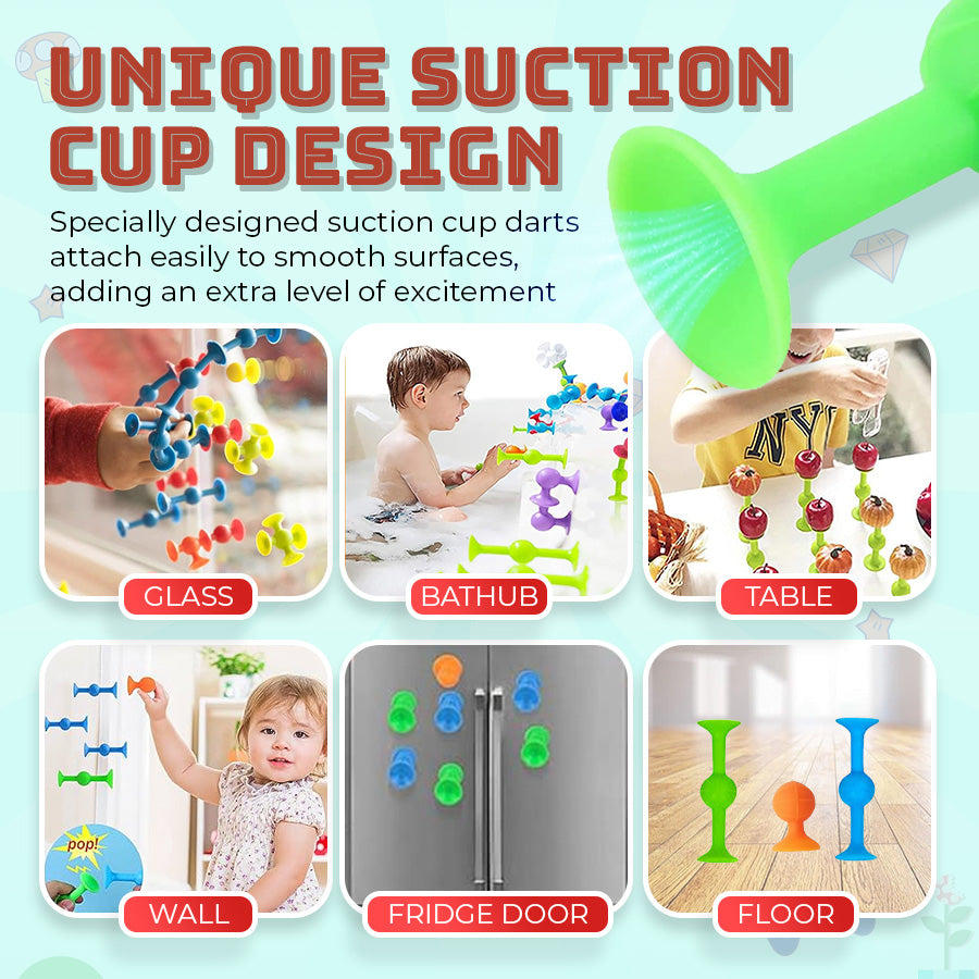 Seurico™ Suction Cup Dart Game – Family-Friendly Fun for Any Setting!