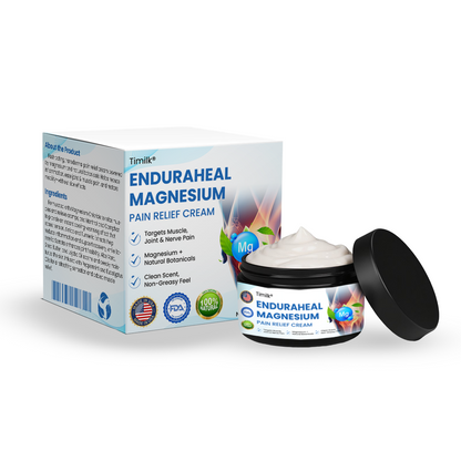 Timllk® EnduraHeal Magnesium Pain Relief Cream (Treats Arthritis, Neuropathy, Rheumatism, Sports Injuries & More)
