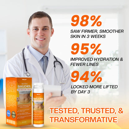 TIMLLK® Nectéva Bakuchiol Skin Restore Cream - (Anti-aging, Hydrating, Skin Firming & Lifting)