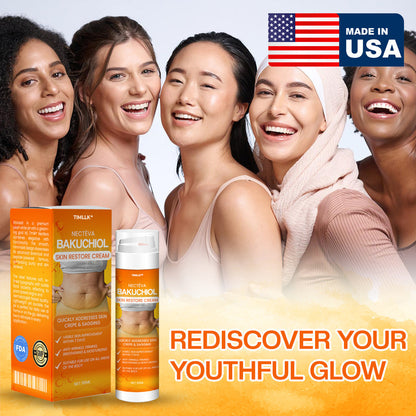 TIMLLK® Nectéva Bakuchiol Skin Restore Cream - (Anti-aging, Hydrating, Skin Firming & Lifting)