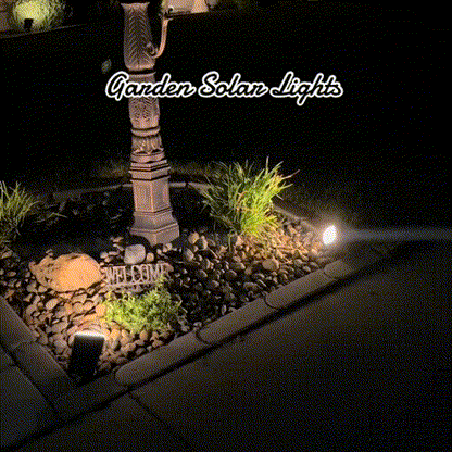 Kaliiqo™ Solar Ground & Wall Light – Dual Lighting Modes