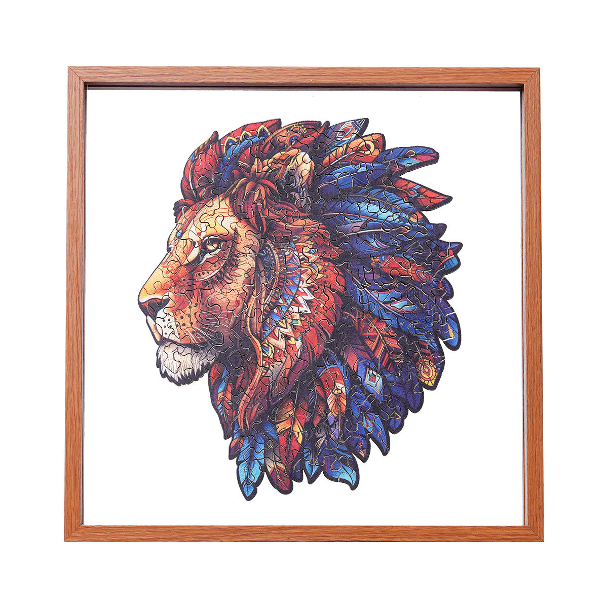 ROBOTIME The Lion King Wooden Jigsaw Puzzle with Frame