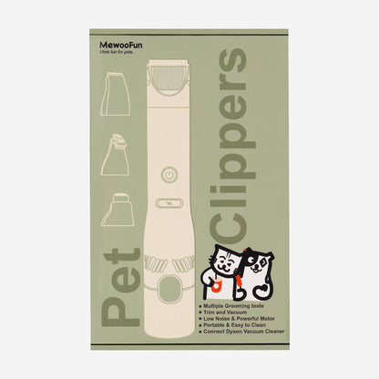 V1 Portable Pet Grooming Vacuum Kit