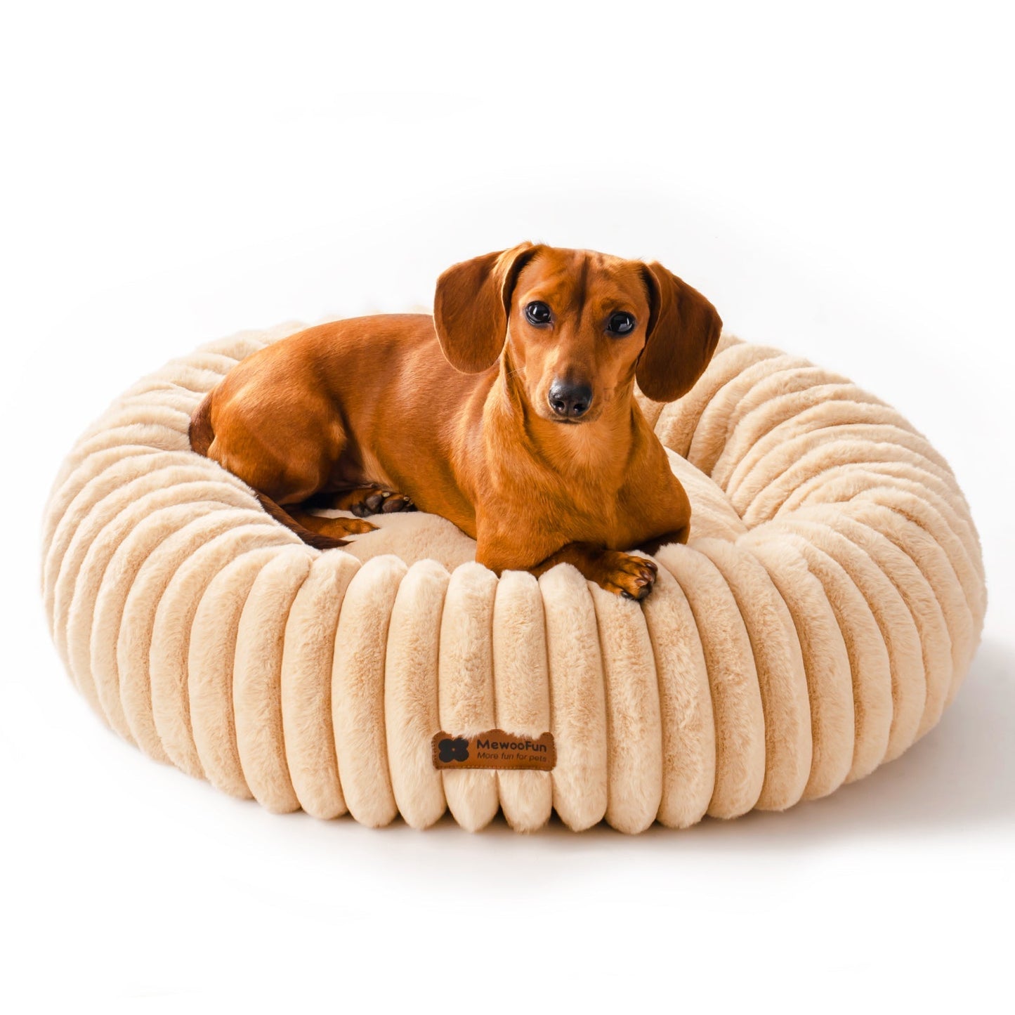 Aspen Fleece Cat & Dog Donut Bed