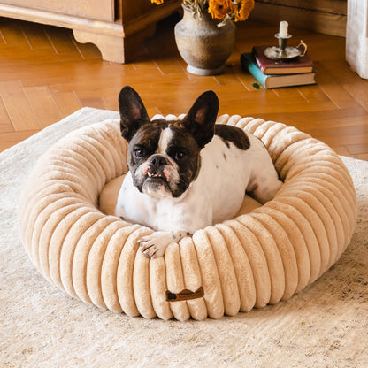 Aspen Fleece Cat & Dog Donut Bed