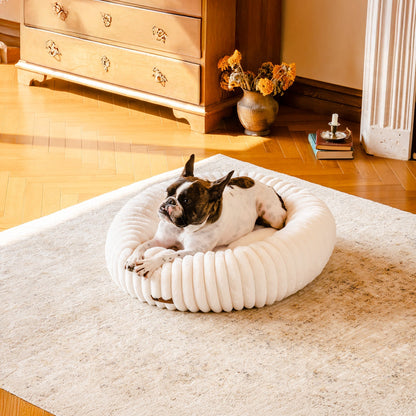 Aspen Fleece Cat & Dog Donut Bed