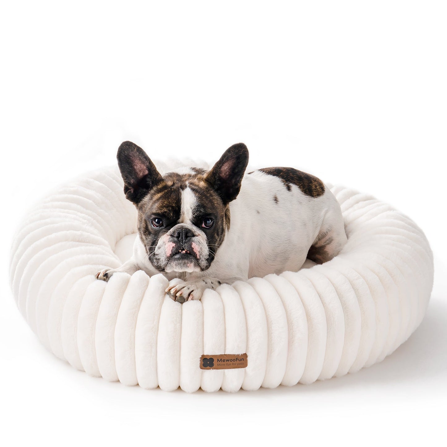 Aspen Fleece Cat & Dog Donut Bed