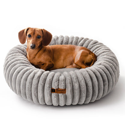 Aspen Fleece Cat & Dog Donut Bed