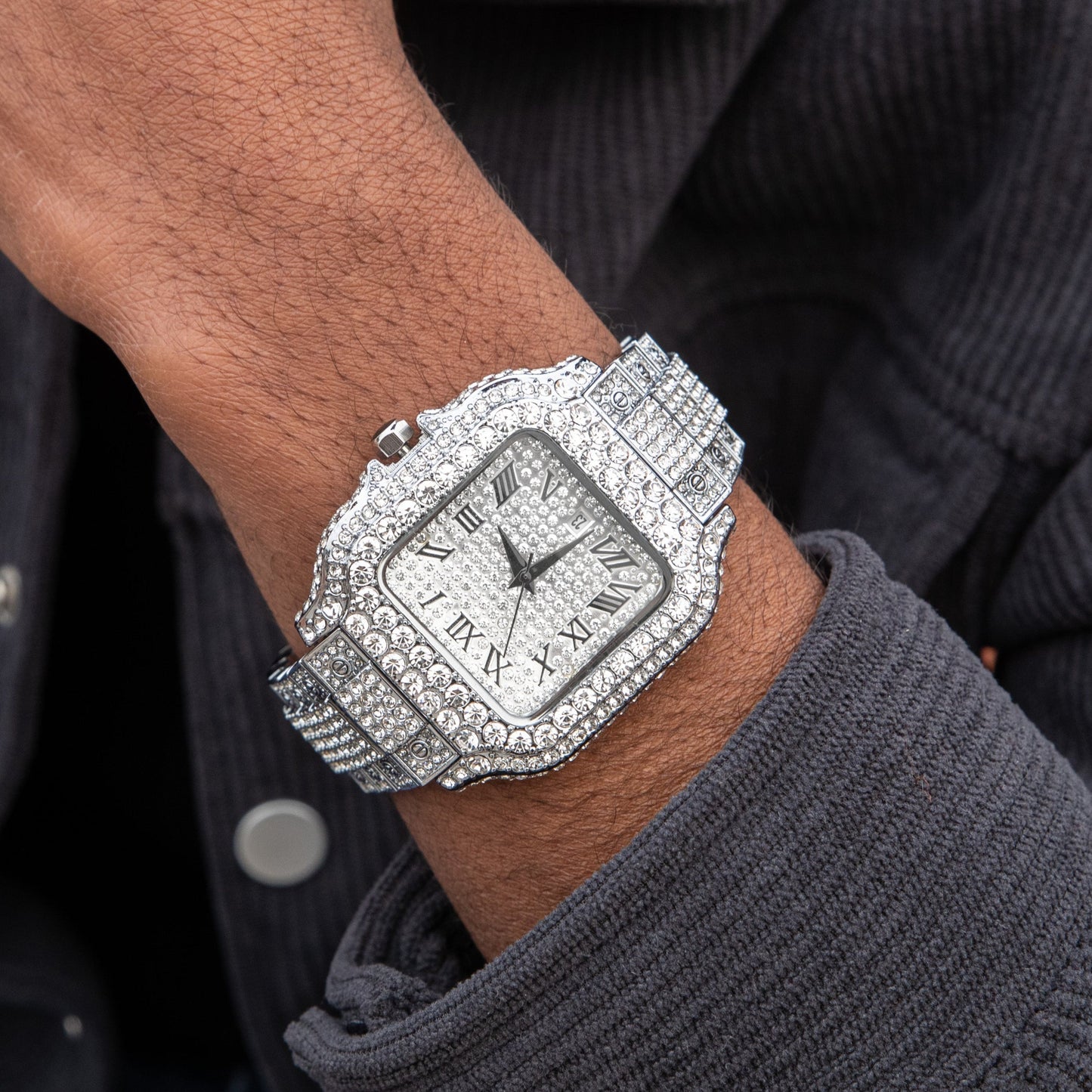 Cartice Royale The Quintessential Iced Diamond Wristwear