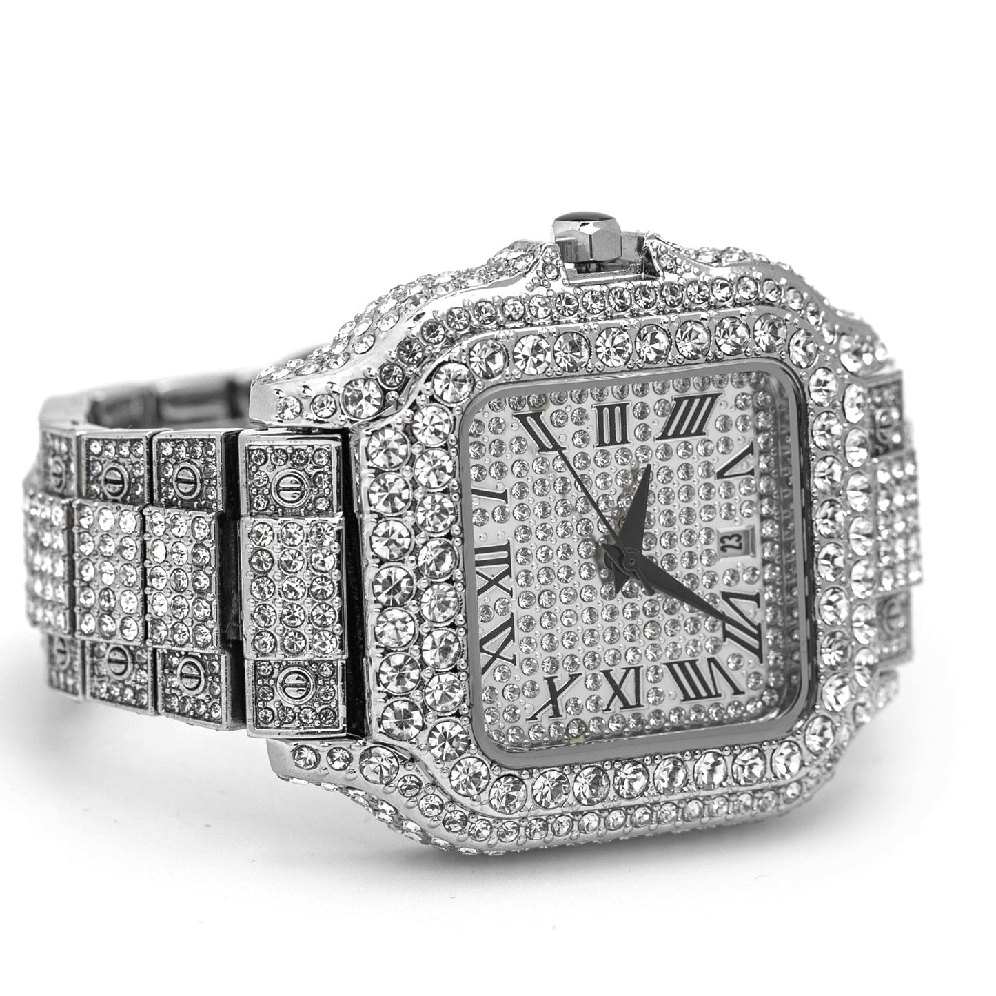 Cartice Royale The Quintessential Iced Diamond Wristwear