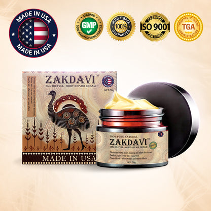 Zakdavi™ Emu Oil - Full Body Repair Cream
